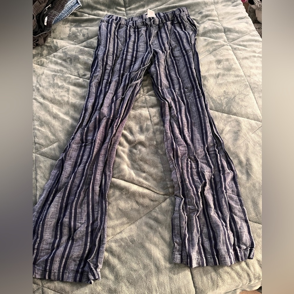 flair stripped pants